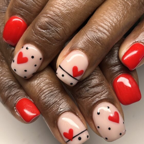 NYC Nail Art Portfolio by Rachael Starr, NYC nail artist simple nail art